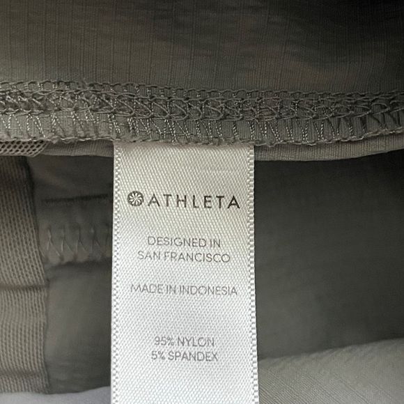 Athleta Trekkie Shorts 4” 0 Grey Womens Outdoor Trail Hiking Athletic Techwear - Picture 5 of 11